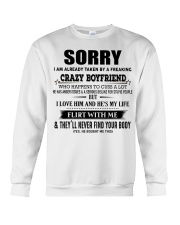 perfect gift for your girlfriend- A00 Crewneck Sweatshirt thumbnail