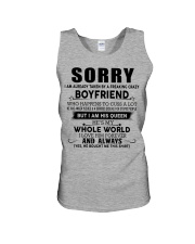 The perfect gift for your girlfriend - D Unisex Tank thumbnail