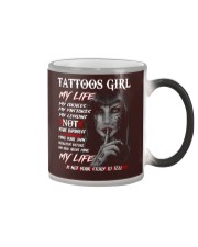 For Tattoos Girls - Take it now Color Changing Mug thumbnail