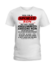 Yes I am a spoiled Son-Mom - X03 March Ladies T-Shirt thumbnail