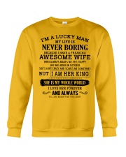 I'm a lucky man W - D10 October Crewneck Sweatshirt thumbnail
