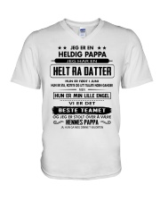 PERFEKTE GAVER TIL PAPPA-06 V-Neck T-Shirt thumbnail