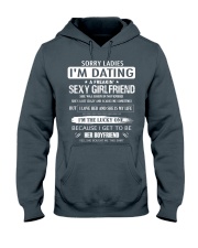 Sorry ladies - I'm dating - NOVEMBER Hooded Sweatshirt thumbnail