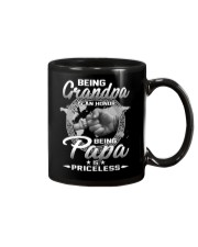 Being grandpa is an honor being papa is priceless Mug thumbnail
