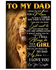 My wonderful Dad- Special gift for Father - A00 11x17 Poster front