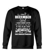 December Girl 12 Crewneck Sweatshirt thumbnail