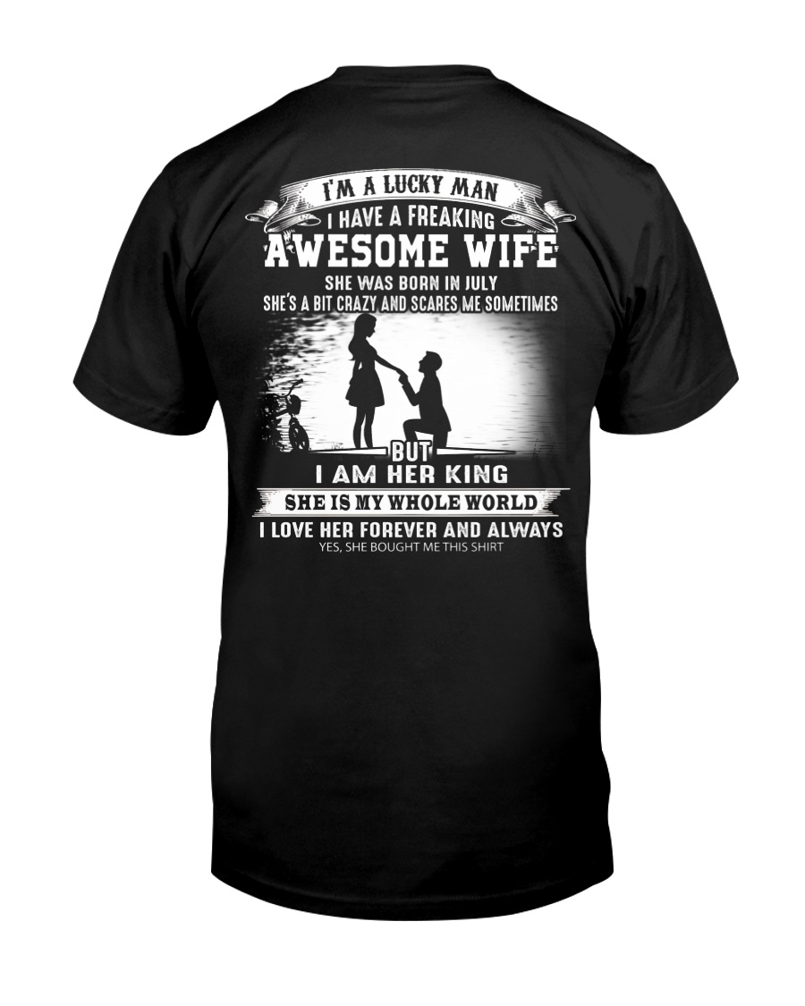 Gift for Husband - T07 July Wife Classic T-Shirt