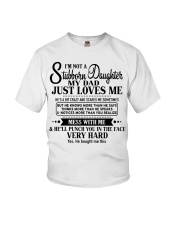 Special gift for Daughter - Father to Daughter 00 Youth T-Shirt thumbnail