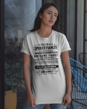 Gift for your Fiancee - Spoiled Fiancee - MARCH Classic T-Shirt apparel-classic-tshirt-lifestyle-08