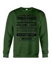 Gift for your Fiancee - Spoiled Fiancee - MARCH Crewneck Sweatshirt thumbnail