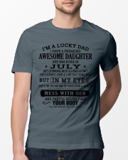I'm a lucky dad - T07 July Classic T-Shirt lifestyle-mens-crewneck-front-13