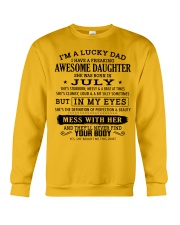 I'm a lucky dad - T07 July Crewneck Sweatshirt thumbnail
