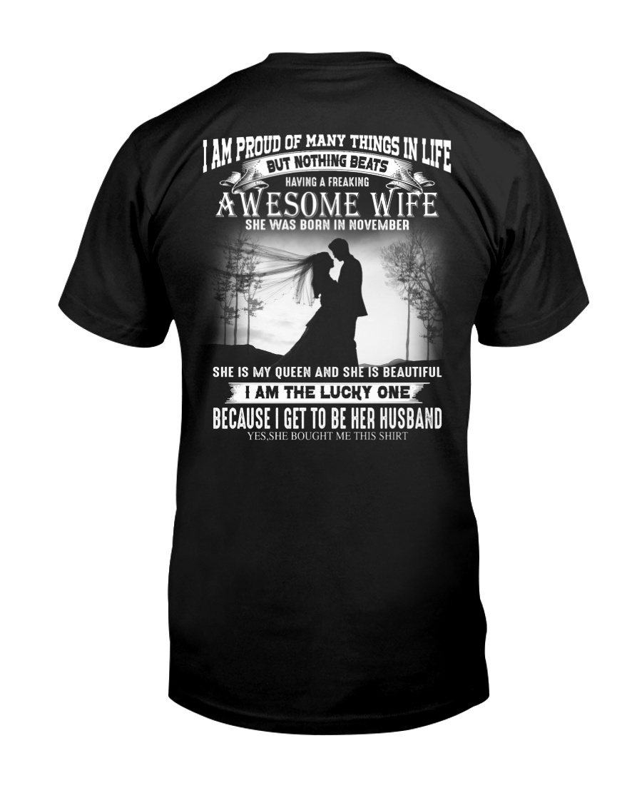 Proud Husband - T11 Wife Classic T-Shirt