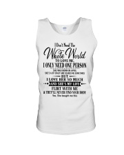 Gift for BOYFRIEND and HUSBAND Unisex Tank thumbnail