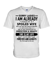 Special gift for Husband- Presents to your Husband V-Neck T-Shirt thumbnail