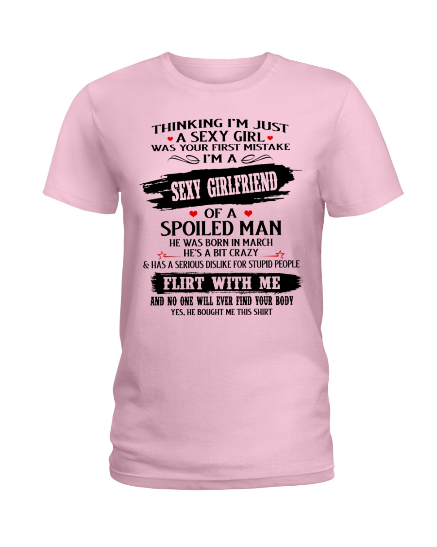 Perfect gifts for Girlfriend - March Ladies T-Shirt
