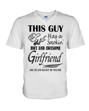 perfect Gift for boyfriend S-W V-Neck T-Shirt thumbnail