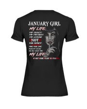 For January Girl- Take it now - Kun 01 Premium Fit Ladies Tee thumbnail