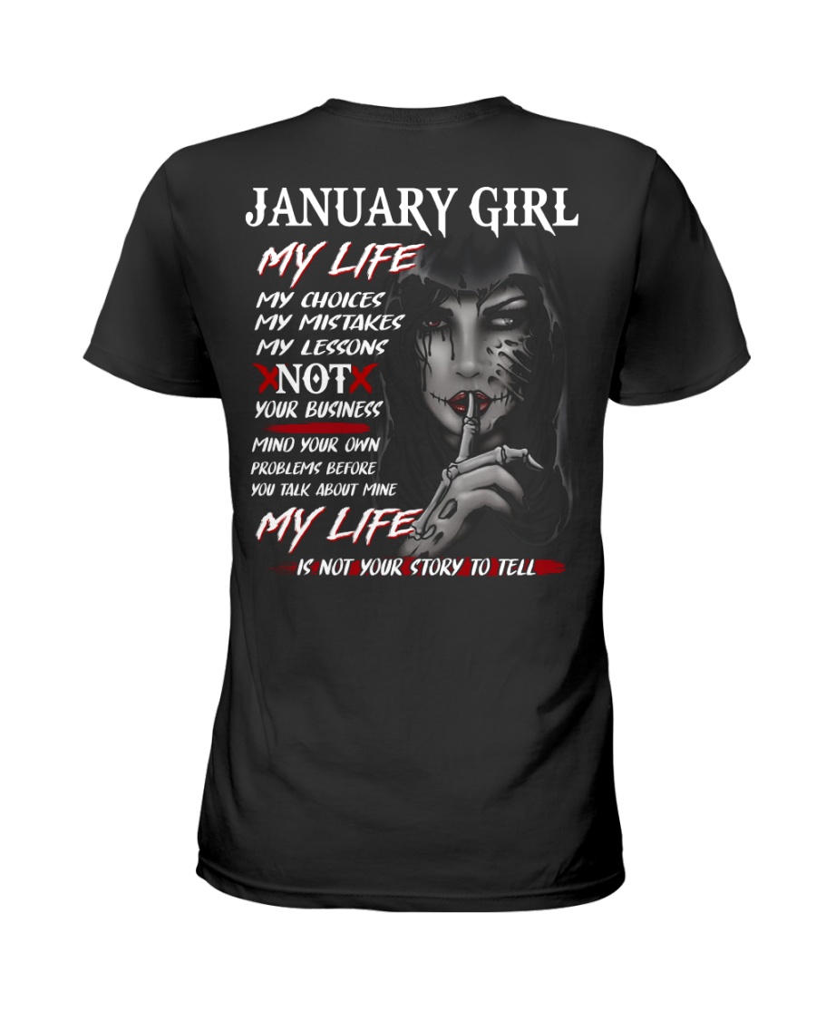 For January Girl- Take it now - Kun 01 Ladies T-Shirt