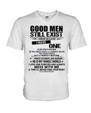 perfect gift for your girlfriend- A11 V-Neck T-Shirt thumbnail