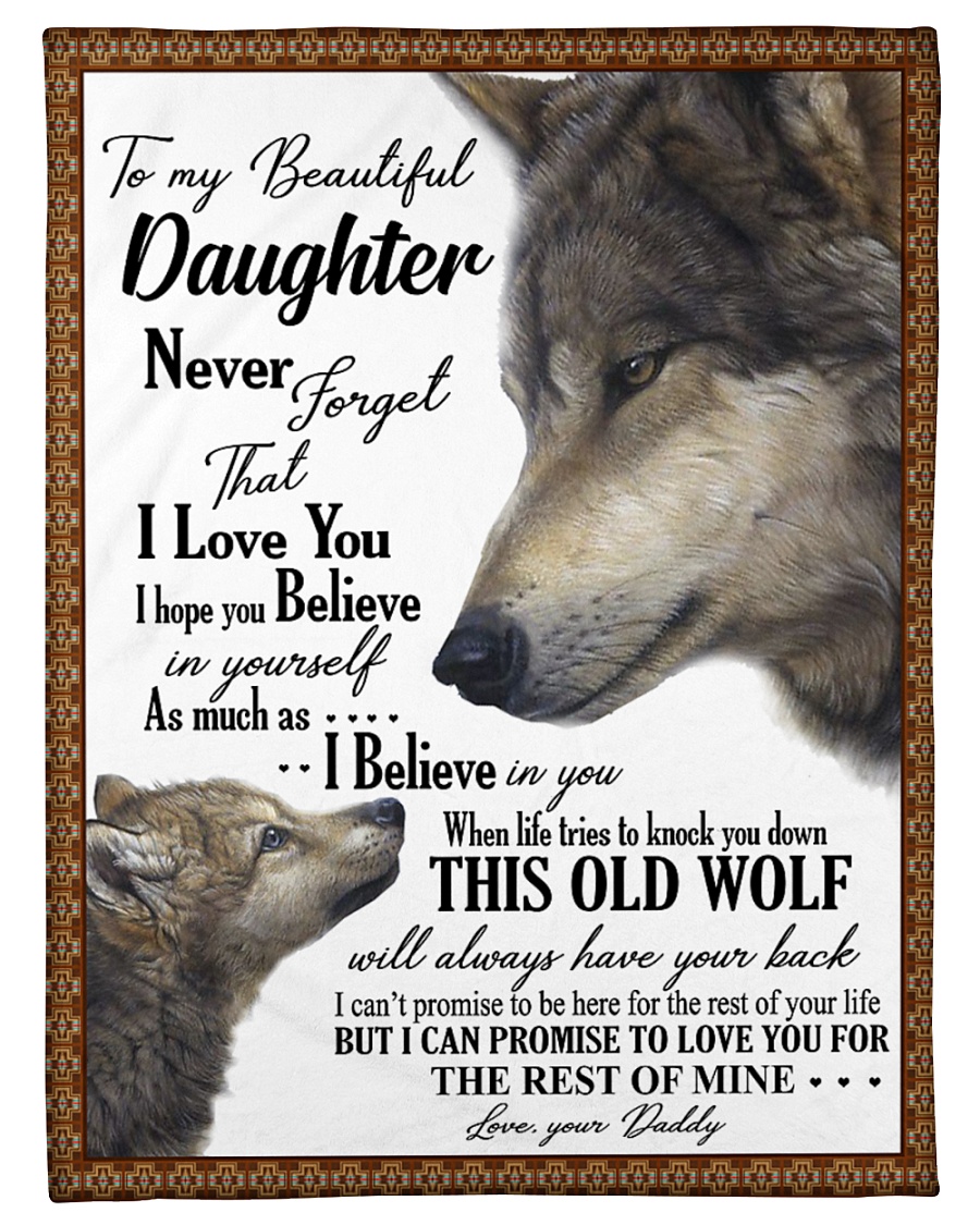 To my dear daughter never forget that i love you Small Fleece Blanket - 30" x 40"