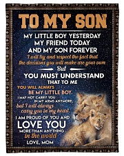 Tung store To my son T0 T1-14 Small Fleece Blanket - 30" x 40" front