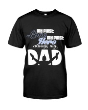 My First Love My First Hero Always My Dad Premium Fit Mens Tee thumbnail