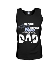 My First Love My First Hero Always My Dad Unisex Tank thumbnail