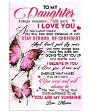 Special gift for daughter - C 110 11x17 Poster front