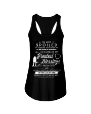 I AM NOT SPOILED - MY HUSBAND JUST LOVES ME Ladies Flowy Tank thumbnail