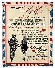 Special gift for your WIFE Small Fleece Blanket - 30" x 40" thumbnail
