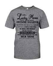 I am a Lucky Mom- I have an Awesome Daughter- Uni0 Classic T-Shirt thumbnail