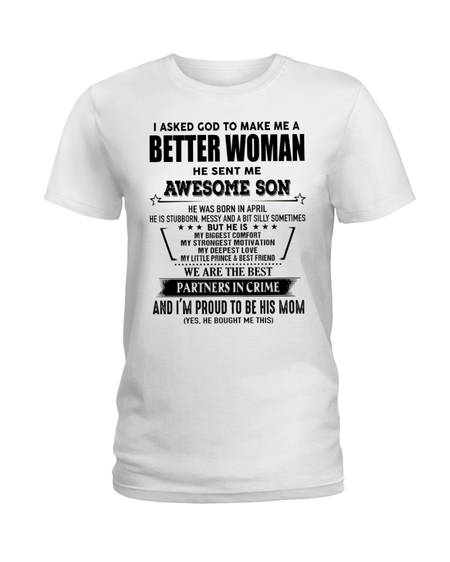 Gift for mother -Presents to your mother-A04 Ladies T-Shirt
