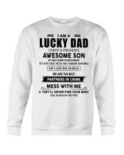 I'm a lucky Dad- I have an Awesome Son - Kun 11 Crewneck Sweatshirt thumbnail