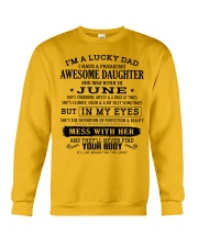 I'm a lucky dad - T06 June Crewneck Sweatshirt thumbnail