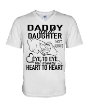 DADDY AND DAUGHTER V-Neck T-Shirt thumbnail