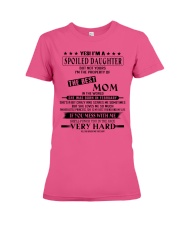 Spoiled daughter T02 February Premium Fit Ladies Tee thumbnail