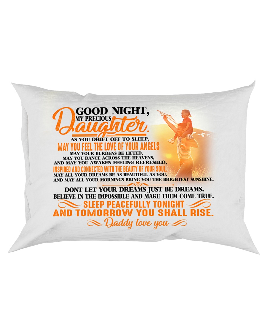 To my dearest daughter - T0 Rectangular Pillowcase