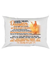 To my dearest daughter - T0 Rectangular Pillowcase front