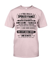 Gift for your Fiance - Spoiled Fiance - FEBRUARY Premium Fit Mens Tee thumbnail