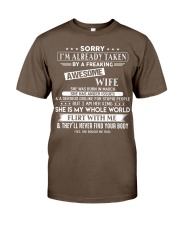 WIFE TO HUSBAND D3 Classic T-Shirt thumbnail