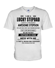 Special gift for Stepdad - Stepson - Kun 00 V-Neck T-Shirt thumbnail
