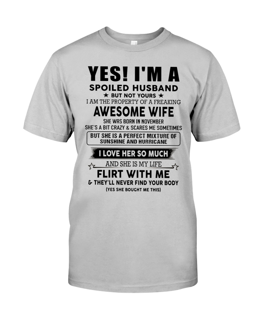 Perfect gift for husband - November Classic T-Shirt