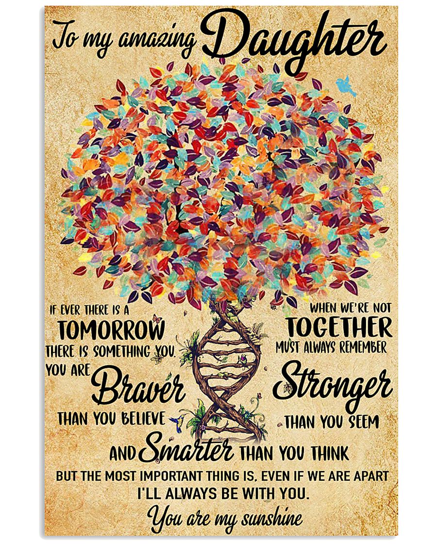 Special gift for daughter - C 203 11x17 Poster