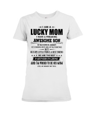 Perfect gift for Mother - Lucky Mom- January Premium Fit Ladies Tee thumbnail