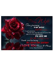 Special gift for your wife 24x16 Poster front