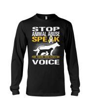 Stop animal abuse - D Long Sleeve Tee thumbnail