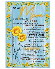 Special gift for MOM - DAUGHTER 11x17 Poster front