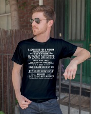 Awesome Daughter T0 Classic T-Shirt lifestyle-mens-crewneck-front-2