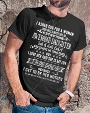 Awesome Daughter T0 Classic T-Shirt lifestyle-mens-crewneck-front-4